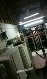 全自動模切機與上光機整廠轉讓，助力企業高效資產處置